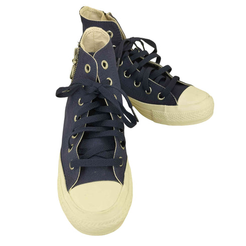 コンバースオールスター CONVERSE ALLSTAR BLACKZIP HI NAVY ブラックジップ HI ネイビー レディース 22.5