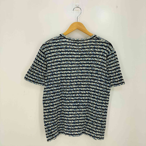 ラッドミュージシャン LAD MUSICIAN 11SS 花柄 ボーダーカットソー メンズ 46