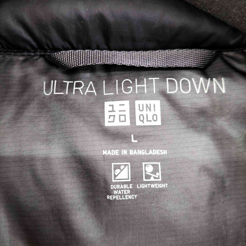 ユニクロ UNIQLO ウルトラライトダウンベスト メンズ JPN:L