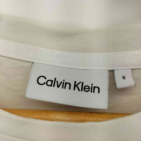 カルバンクライン CALVIN KLEIN プリントロゴクルーネックTシャツ メンズ import:S