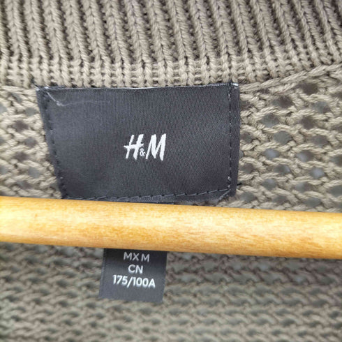 エイチアンドエム H&M ルーズフィットポロセーター メンズ M