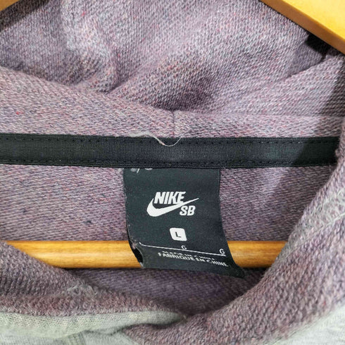 ナイキスケートボーディング NIKE SB ワンポイント ロゴ刺繍 L/S プルオーバー パーカー メンズ import:L