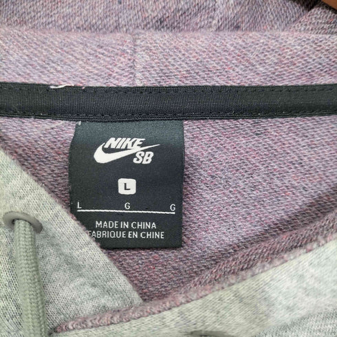 ナイキスケートボーディング NIKE SB ワンポイント ロゴ刺繍 L/S プルオーバー パーカー メンズ import:L