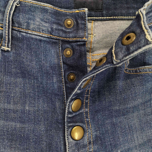 マザー mother HUSTLER SNAP DOWN ANKLE FRAY レディース US:25