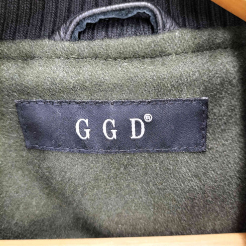 ジージーディー GGD 袖レザー切替スタジアムジャンパー メンズ 3