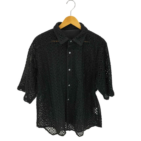 アドラー ADRER ルーズシルエットレース シアーシャツ メンズ JPN:M