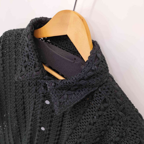 アドラー ADRER ルーズシルエットレース シアーシャツ メンズ JPN:M