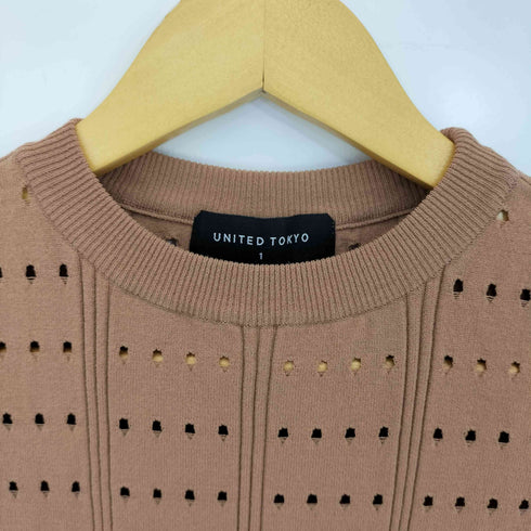 ユナイテッドトウキョウ UNITED TOKYO 19SS メッシュニットワンピース レディース JPN:1