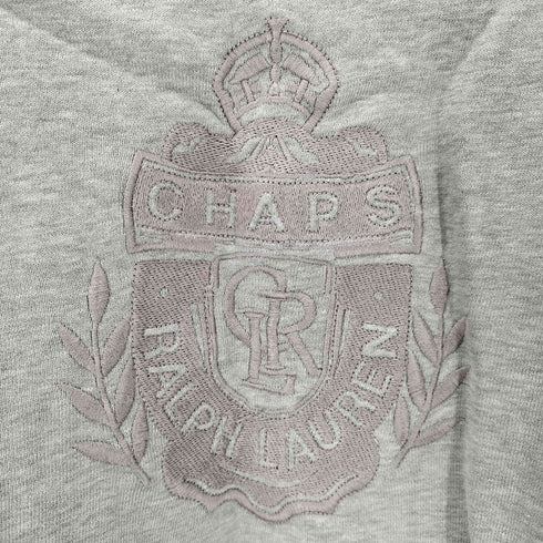 チャップスラルフローレン CHAPS RALPH LAUREN 刺繍ラグランスウェット メンズ JPN:L