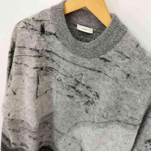 リドム LIDnM LINDA VACHON JACQUARD KNIT メンズ JPN:S