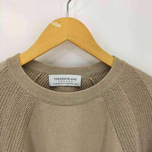 トゥモローランドトリコ TOMORROWLAND tricot 22SS コットン デザインクルーネック メンズ JPN:S