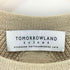 トゥモローランドトリコ TOMORROWLAND tricot 22SS コットン デザインクルーネック メンズ JPN:S
