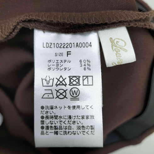 ラウンジドレス Loungedress ポンチZIPタイトスカート2 レディース FREE