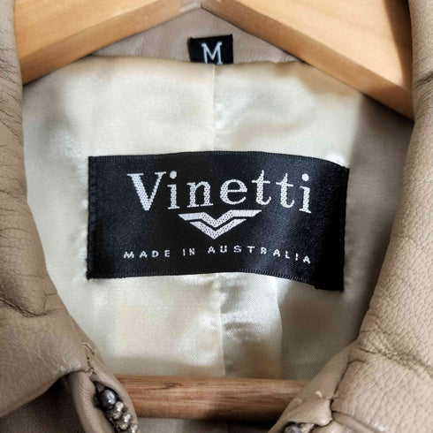 Vinetti オーストラリア製 ラムレザージャケット レディース import:M