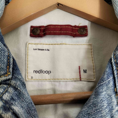 リーバイス Levis 00s 70702-03 redloop レッドループ デニムジャケット カバーオール メンズ import:M