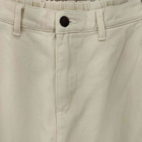 タイムリーワーニング Timely Warning 生成りデニムカーゴパンツ メンズ JPN:M
