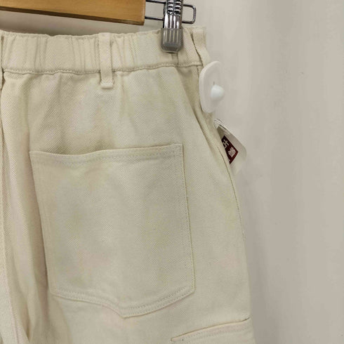 タイムリーワーニング Timely Warning 生成りデニムカーゴパンツ メンズ JPN:M