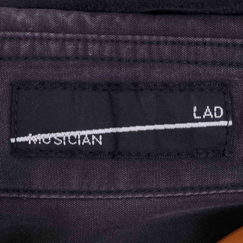 ラッドミュージシャン LAD MUSICIAN コットン ストライプ ロングシャツ レディース 40