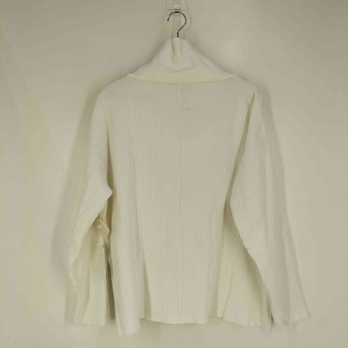 ザラ ZARA クロスオーバーネック ブラッシュド リブ セーター レディース import:M