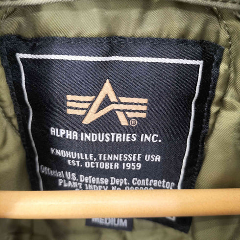 アルファインダストリーズ ALPHA INDUSTRIES タイガー刺繍 ベトジャン フライトジャケット メンズ MEDIUM