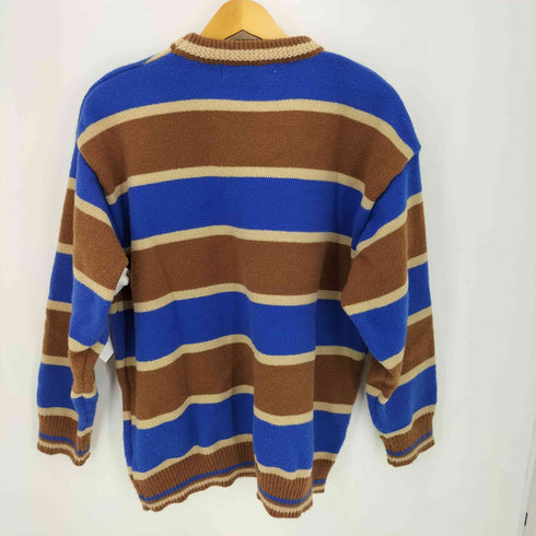 BANGOULUO ボーダーニット メンズ import:L
