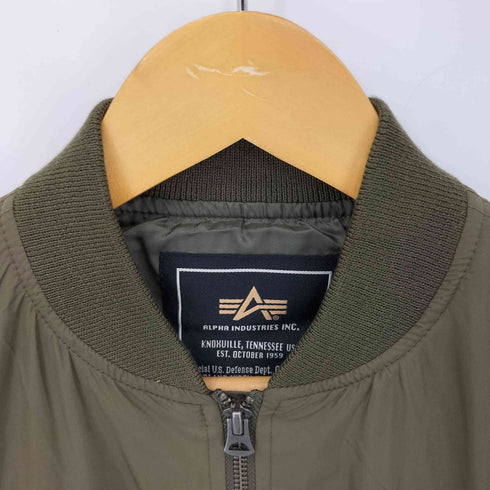 アルファインダストリーズ ALPHA INDUSTRIES スーベニア 両面刺繍フライトジャケット メンズ MEDIUM