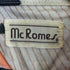 McRomes 70s ヒッピー ディスコシャツ メンズ