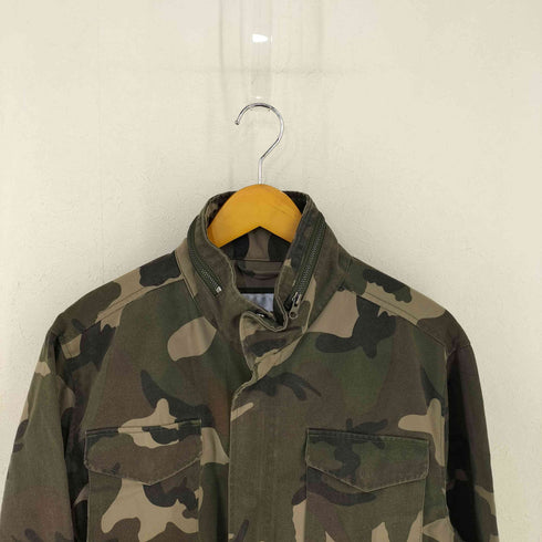 S&SONS カモ柄 ミリタリージャケット メンズ XL