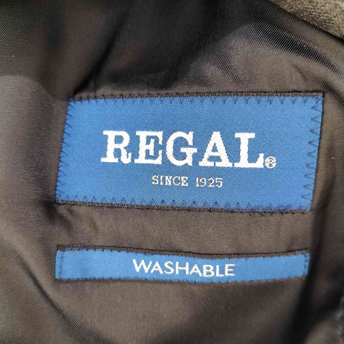 リーガル REGAL WASHABLE ストライプ 2Bシングル テーラードジャケット メンズ A4