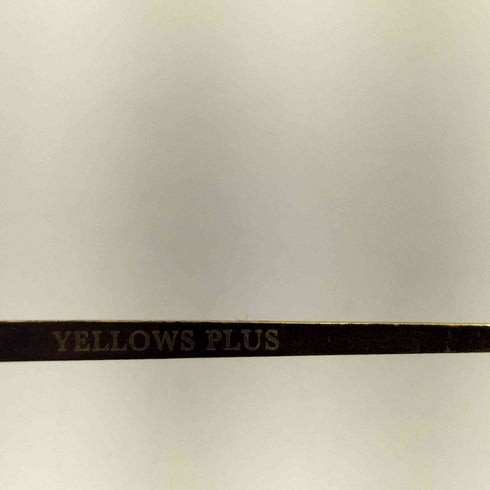 YELLOWS PLUS STEVIE C238 ゴールドフレームグラス TITANIUM メンズ 48▢20