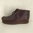 クラークスオリジナルズ Clarks ORIGINALS レザーチャッカブーツ バーガンディ メンズ UK:7.5