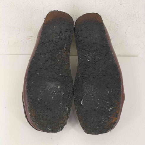 クラークスオリジナルズ Clarks ORIGINALS レザーチャッカブーツ バーガンディ メンズ UK:7.5