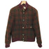 キャサリンハムネットロンドン KATHARINE HAMNETT LONDON 裏地キルティング チェック ウール スナップ ブルゾン メンズ import:M