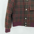 キャサリンハムネットロンドン KATHARINE HAMNETT LONDON 裏地キルティング チェック ウール スナップ ブルゾン メンズ import:M