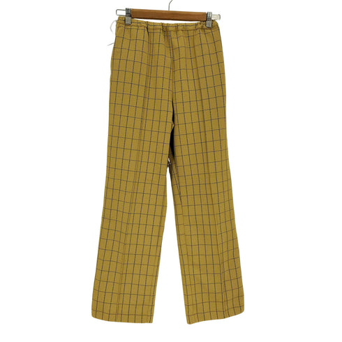 ロクビューティーアンドユースユナイテッドアローズ 6 BEAUTY & YOUTH UNITED ARROWS 21AW CHECK CUTSEW PANTS チェック カットソー パンツ レディース JPN:38