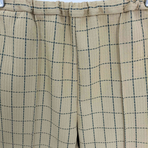 ロクビューティーアンドユースユナイテッドアローズ 6 BEAUTY & YOUTH UNITED ARROWS 21AW CHECK CUTSEW PANTS チェック カットソー パンツ レディース JPN:38