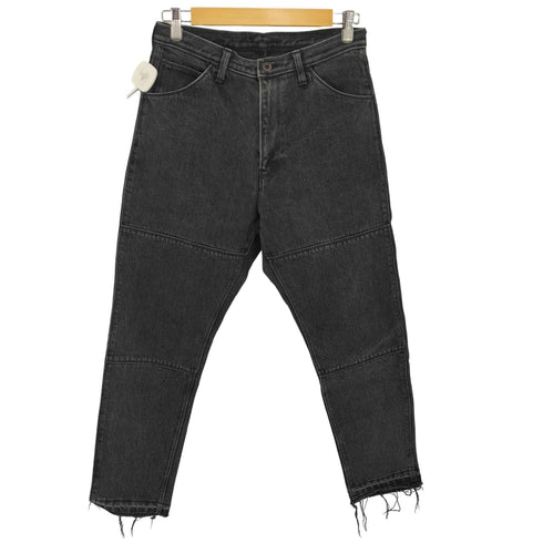 エッセイ ESSAY SLIM TAPERED DENIM ブラック メンズ JPN:S