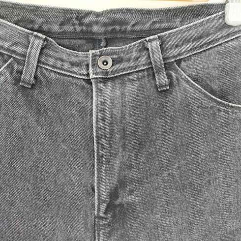 エッセイ ESSAY SLIM TAPERED DENIM ブラック メンズ JPN:S
