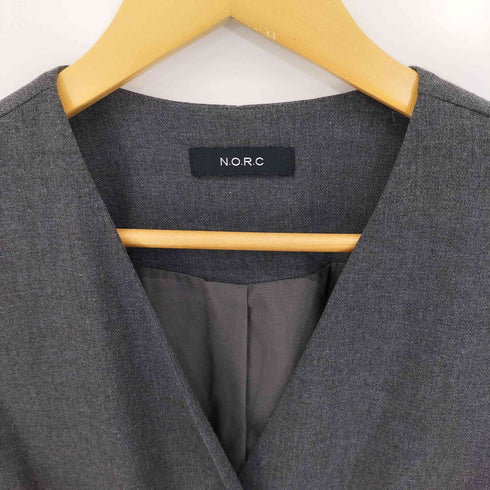 ノーク N.O.R.C ツイルカシュクールワンピース レディース JPN:1
