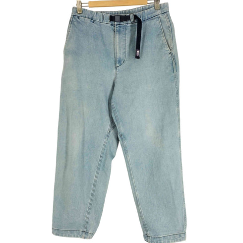 ノースフェイスパープルレーベル THE NORTH FACE PURPLE LABEL 21AW Webbing Belt Denim Wide Tapered Pants メンズ 32