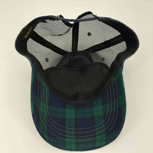 ボンダッチ Von Dutch タータンチェック メッシュキャップ メンズ