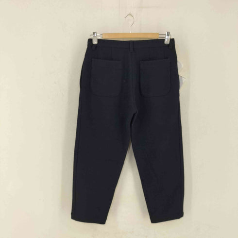 トリココムデギャルソン tricot COMME des GARCONS AD2018 18AW テーパード2タックウールニットパンツ クロップド レディース JPN:S