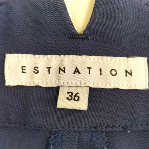 エストネーション ESTNATION タック ワイドパンツ レディース 36