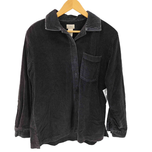 エルエルビーン L.L.Bean 90S 太畝コーデュロイシャツジャケット レディース JPN:M