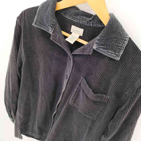 エルエルビーン L.L.Bean 90S 太畝コーデュロイシャツジャケット レディース JPN:M