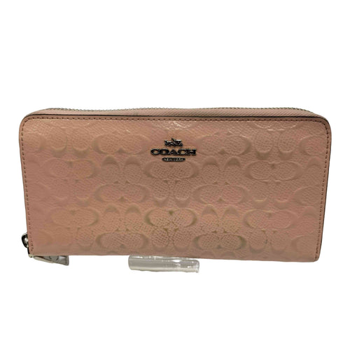 コーチ COACH シグネチャー オールレザー 長財布 レディース