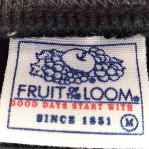 フルーツオブザルーム FRUIT OF THE LOOM 両面プリント クルーネックスウェット メンズ JPN:M