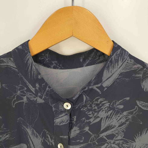 パターントルソー PATTERNTORSO ボタニカル柄バックボタンワンピース レディース FREE