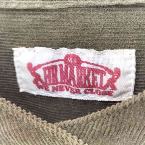 ハリウッドランチマーケット HOLLYWOOD RANCH MARKET コーデュロイ シャツワンピース レディース