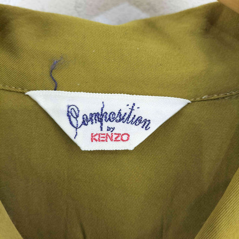 ケンゾー KENZO 80-90s Composition by KENZO シェルボタン ボウタイ ブラウス レディース EUR:38